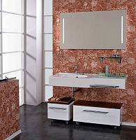 Комплект мебели для ванной Акватон Отель 127 левая