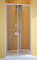 Душевая дверь в нишу GuteWetter Practic Door GK-402 78-82 см стекло бесцветное, профиль матовый хром
