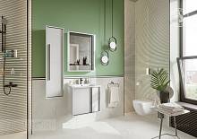 Комплект мебели для ванной Aquaton Ривьера 60 белый матовый