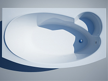 Акриловая прямоугольная ванна  INFINITY THERMOLUX 190