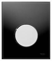 Клавиша смыва Tece Loop Urinal 9242656 черное стекло, кнопка хром