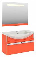 Мебель для ванной Gemelli Glass New Estra 90 подвесная 1 ящик colorglass
