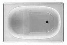 Стальная ванна BLB Europa Mini B05E 105*70 без ручек сидячая