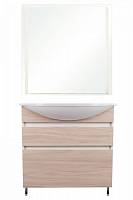 Комплект мебели Style Line Рената 80 Люкс Plus напольный белый/ясень