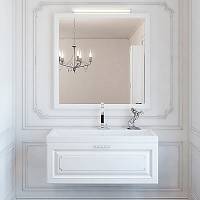 Мебель для ванной Aqwella 5 stars Империя 100 белый глянец  (Emp.01.10/W)