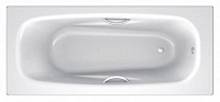Стальная ванна BLB Anatomica B75L handles HG 170*75  белая 3,5 mm с отверстием для ручек 208 мм и ручками