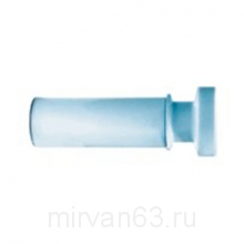 Карниз для ванной комнаты, 110-200 см, голубой, IDDIS, 011A200I14
